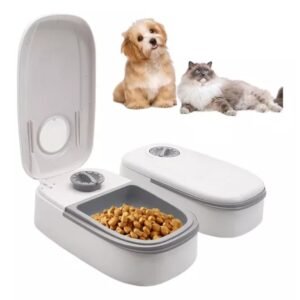 Comedero Automático para Mascotas – Alimentación Programada y sin estrés