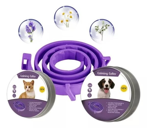 Collar Relajante con Feromonas – Tranquilidad Natural para tu Mascota