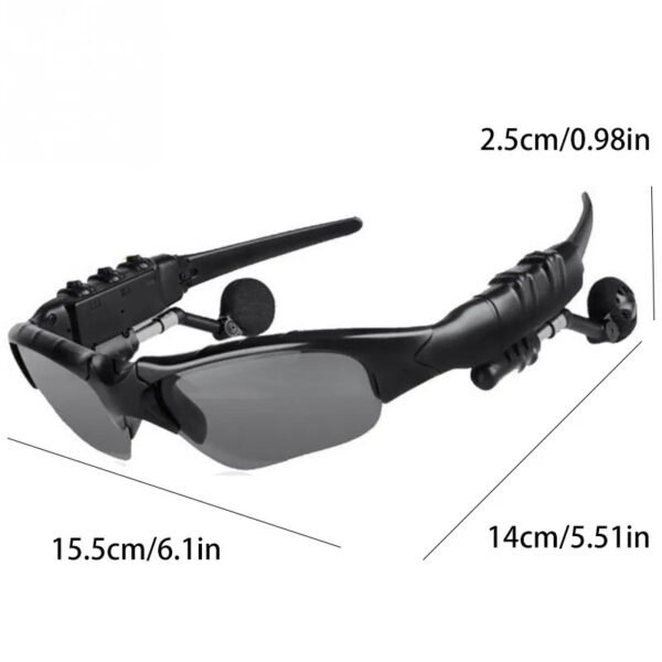 Gafas de Sol Bluetooth con Auriculares Retráctiles – Protección y Tecnología en Uno