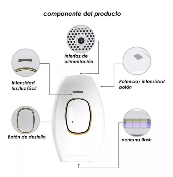 Depilador Láser IPL – Piel suave y sin vello desde casa