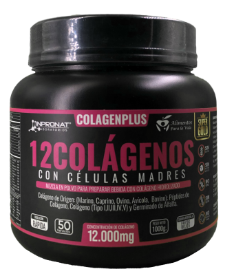 12 Colágenos con Células Madre – Belleza y salud desde adentro